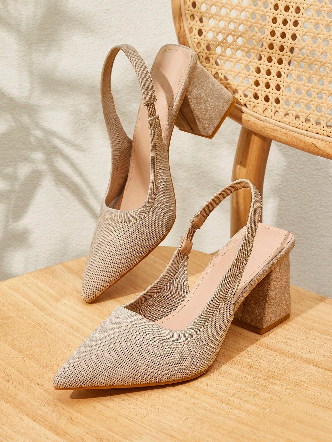 Escarpins Abricot Pointus pour femme – Image 9