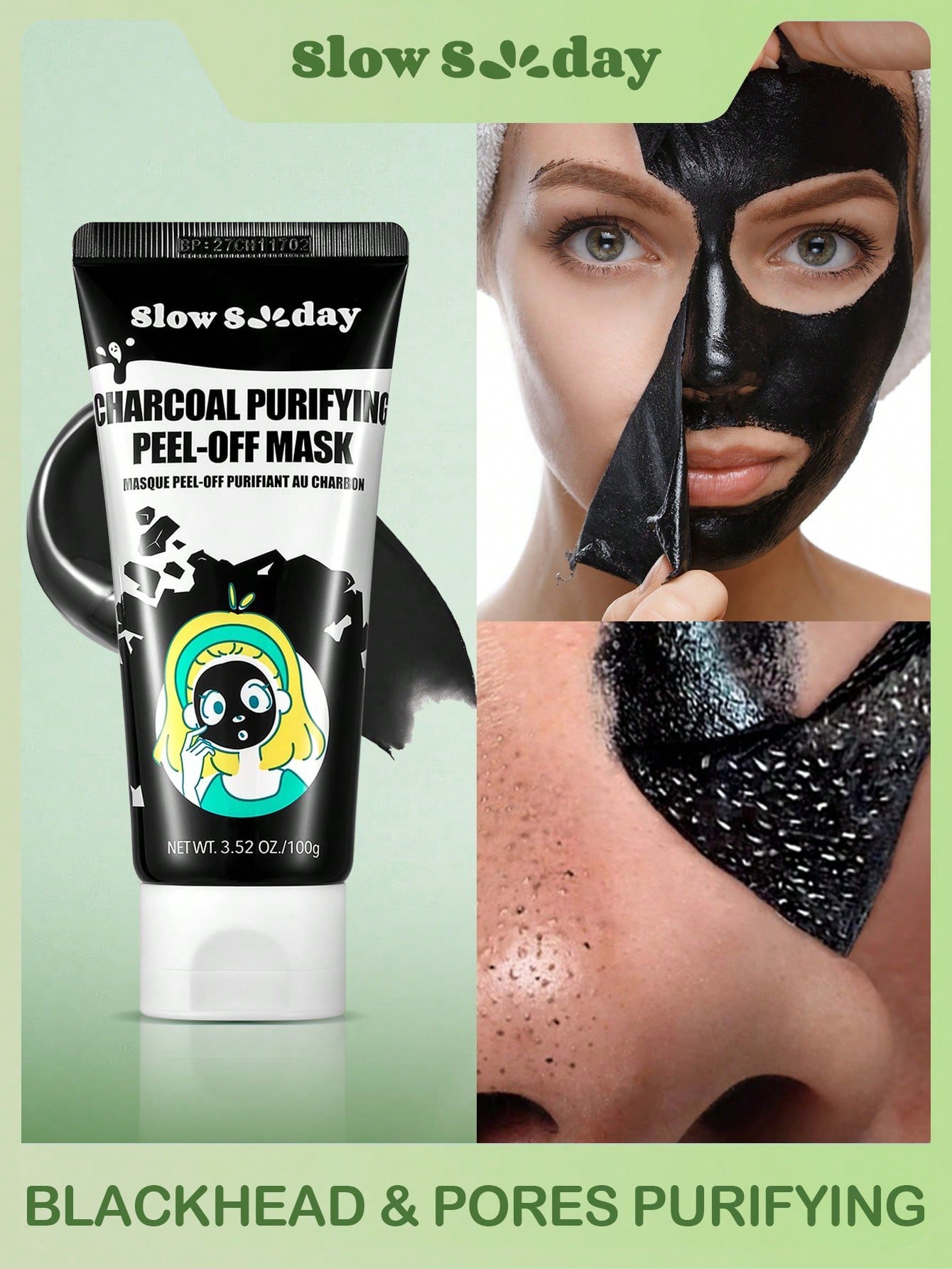 Masque Peel-Off Purifiant au Charbon – Image 8