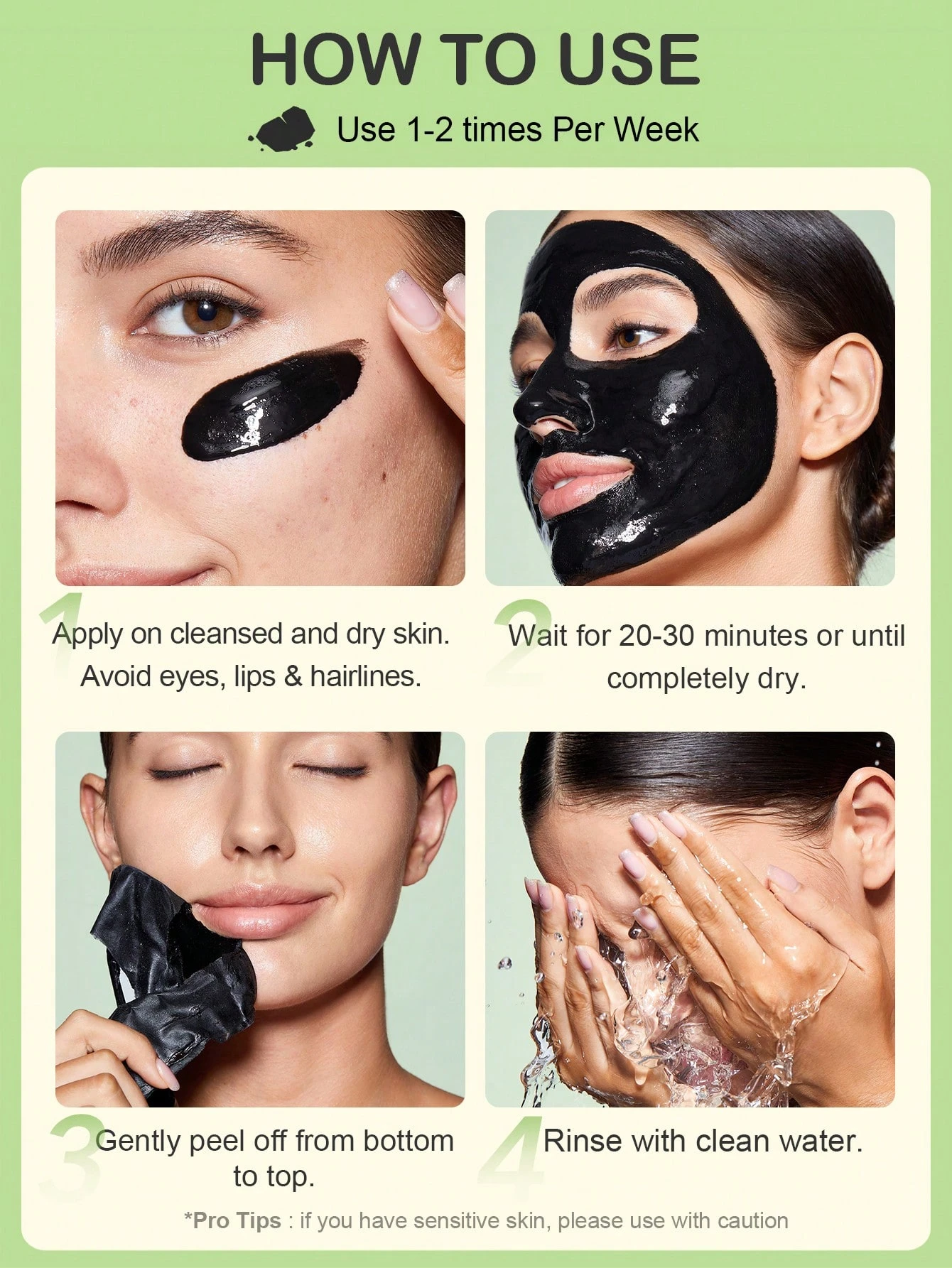 Masque Peel-Off Purifiant au Charbon – Image 5