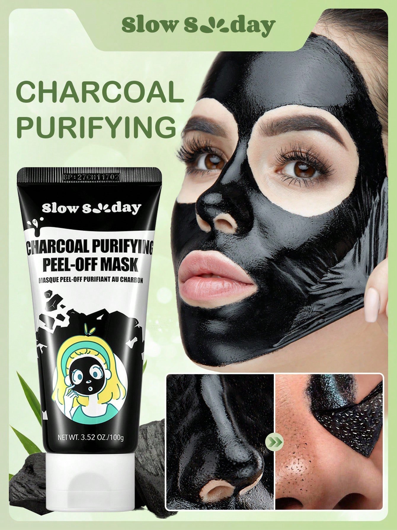 Masque Peel-Off Purifiant au Charbon – Image 6