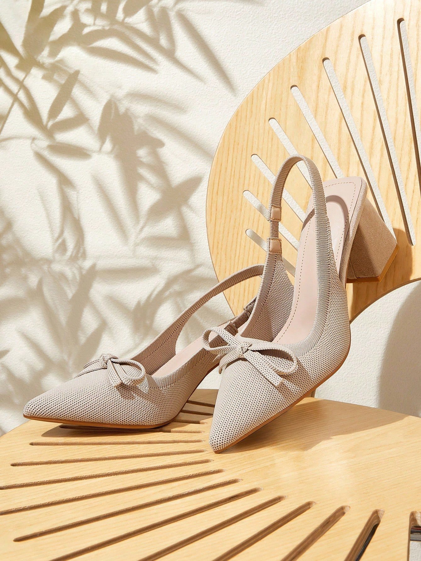 Escarpins Abricot Pointus pour femme – Image 6